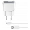 Cellular Line thuislader micro USB 2.1A wit