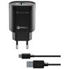 Cellular Line thuislader USB-C 3.6A zwart