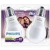 Philips Led lamp E27 Peer 7W 806 Lm 2 Stuks