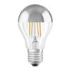 Osram ledlamp E27 6,5W Classic A zilver