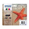 Epson Cartridge multipack zwart + kleur (4 stuks)