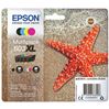 Epson Cartridge multipack zwart + kleur (4 stuks)
