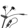Scanpart Oortelefoon iPhone/iPod In-Ear + Microfoon Zwart