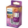 Philips LED Lamp E27 4,5W Kogel Dimbaar