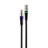 Technetix Coax kabel 5 meter Zwart