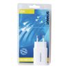 Scanpart USB-A+C snellader 25W wit