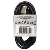 Musthavz laadkabel USB-A> Lightning 1 meter Zwart