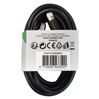 Musthavz laadkabel USB-A> Lightning 2 meter Zwart