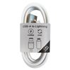 Musthavz laadkabel USB-A>Lightning 1 meter Wit