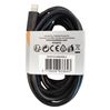 Musthavz laadkabels USB-C> Lightning 2 meter Zwart