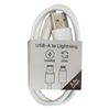 Musthavz laadkabel USB-A> Lightning 0.5 meter Wit