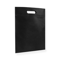 Non Woven Carrier Bags 300 mm x 400 mm Black