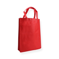 Non Woven Carrier Bags 310 mm x 410 mm Red