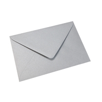 Coloured Paper Envelope A5/ C5 Silver