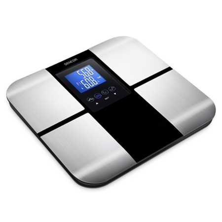 Sencor SBS6015BK zwart-zilver Weegschaal