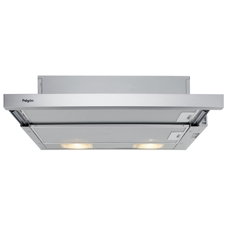 Pelgrim SLK630RVS RVS Vlakscherm Afzuigkap