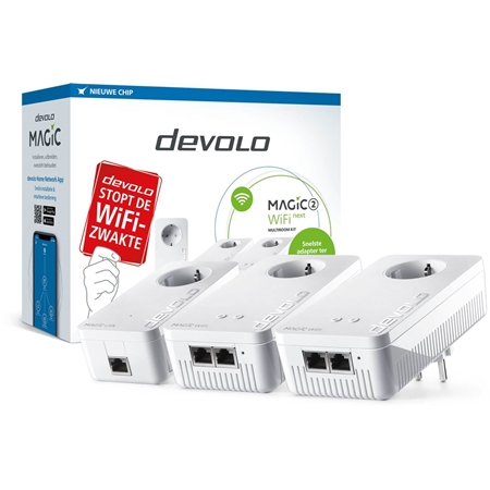Devolo Magic 2 WiFi next Multiroom Kit (3 stations) - 8630 met grote korting