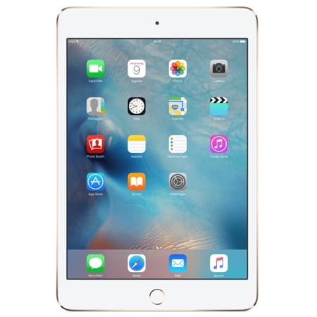 iPad mini 4 Wifi + 4G 128GB Goud