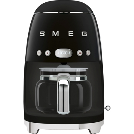 SMEG DCF02BLEU 50&apos;s Drip Coffee Machine - Filterkoffie - Zwart afbeelding