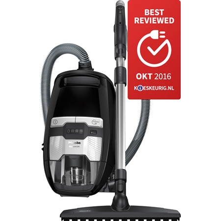 Miele Blizzard CX 1 Powerline Comfort Obsidiaan zwart