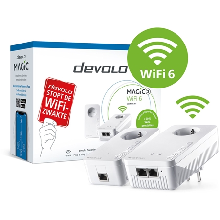 Devolo Magic 2 WiFi 6 Starter Kit - 8821 met grote korting