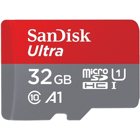 Sandisk Ultra microSDHC 32GB 120MB/s + adapter