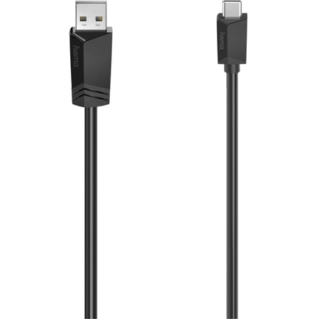 Hama USB-C-kabel, USB-A-stekker - USB-C-stekker, USB 2.0, 480 Mbit/s, 3,00 m