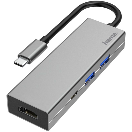 Hama USB-C Multiport 4-poorts
