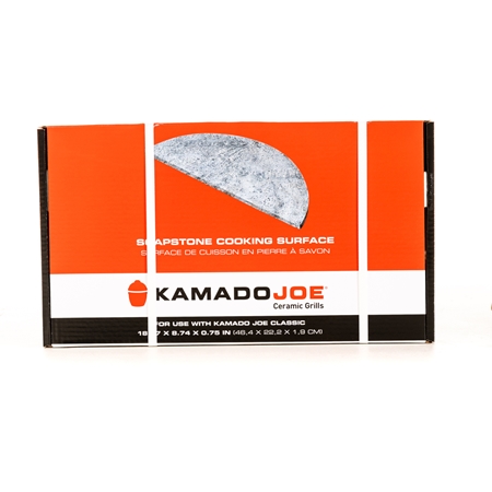 Kamado Joe Half Moon Soapstone  - Classic Joe ® aanbieding