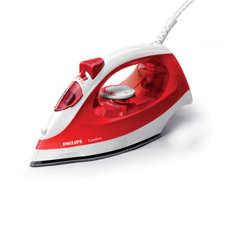 Philips GC1433/40 wit-rood Stoomstrijkijzer