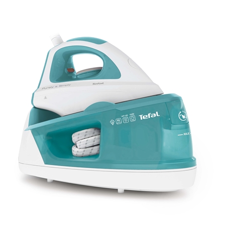 Tefal SV5010 wit-Turkoois Stoomgenerator