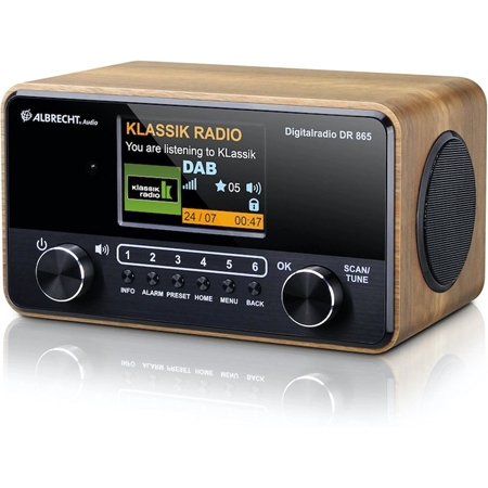 Albrecht DR 865 DAB+ seniorenradio afbeelding