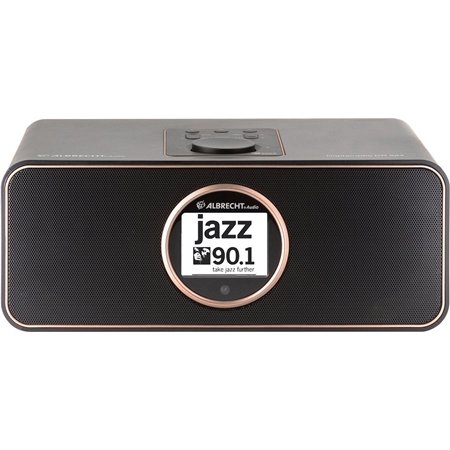 Albrecht DR 884 Tafelradio met internetradio Internet, DAB+, DAB, FM DAB+, FM Incl. afstandsbediening Zwart