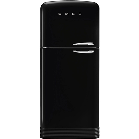 SMEG FAB50LBL5 Vrijstaande Koel-vriescombinatie 50&apos;s Style - Zwart afbeelding