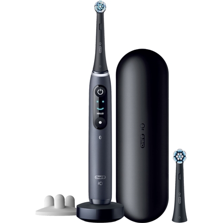 Oral-B iO Serie 8s Zwart elektrische tandenborstel met grote korting