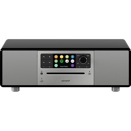 Sonoro - Prestige X - SO-331 stereo internetradio met DAB+, FM, CD, Spotify en Bluetooth - zwart