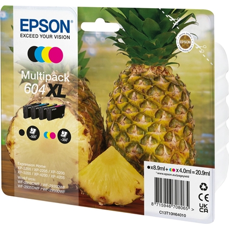 Epson C13T10H64020 inkt multipack 604XL afbeelding