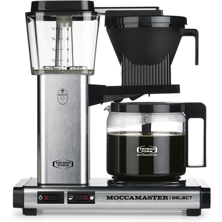 Moccamaster KBG Select RVS koffiezetapparaat