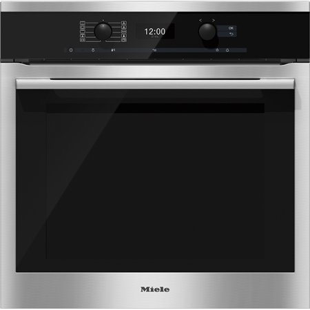 Miele H 6360 B CLST CONTOUR RVS Inbouw Bakoven