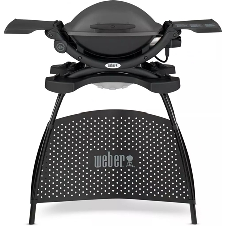 Weber Q 1400 elektrische barbecue met onderstel afbeelding