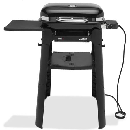 Weber Lumin Compact elektrische barbecue met onderstel afbeelding