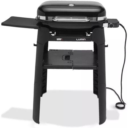Weber Lumin elektrische barbecue met onderstel afbeelding