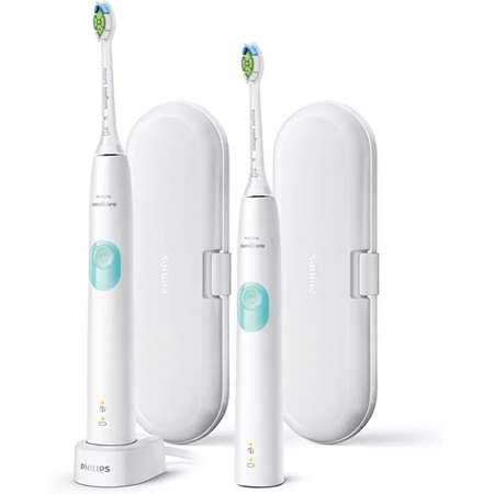 Philips HX6807/35 SoniCare ProtectiveClean 4300 elektrische tandenborstel duo set