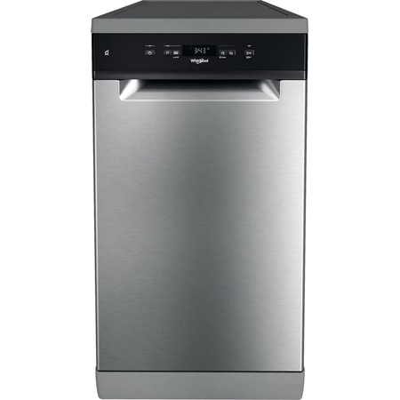 Whirlpool WSFC 3M27 X Slimline Vaatwasser - RVS