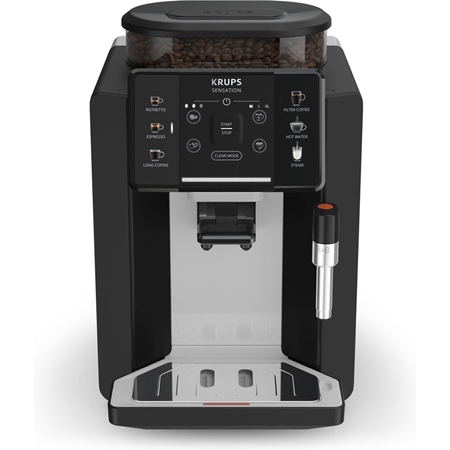 Krups Sensation EA910A volautomatische espressomachine zwart/nube