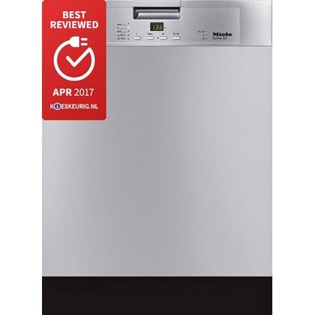 Miele G 4203 SCU Active rvs met Clean Steel RVS Onderbouw Vaatwasser