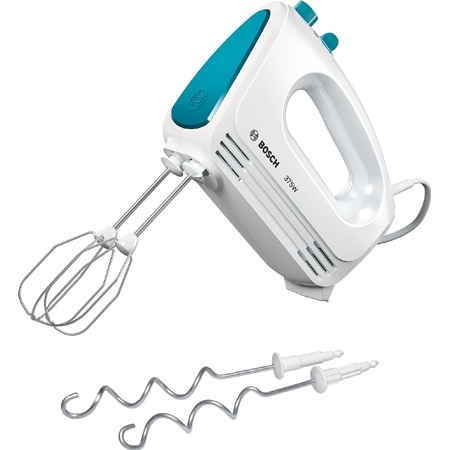 BOSCH MFQ2210D CleverMixx FUN Handmixer - Wit / Blauw afbeelding
