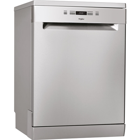 Whirlpool OWFC 3C26 X Vrijstaande Vaatwasser Zilver