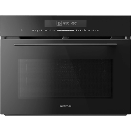 Inventum IMC4535GT inbouw oven met magnetron 45 cm Zwart