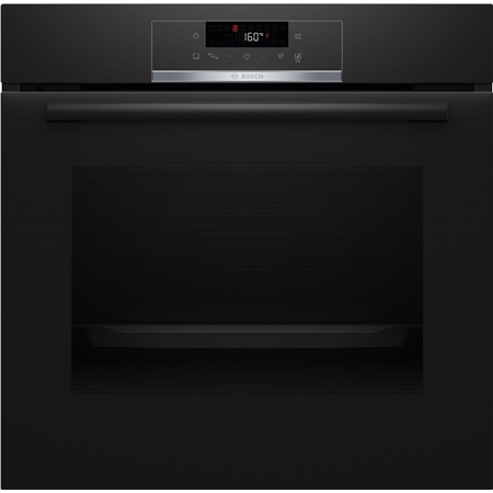 BOSCH HQG572EB3 Serie 4 Inbouw Oven met Toegevoegde Stoom - 60 x 60 cm - Zwart